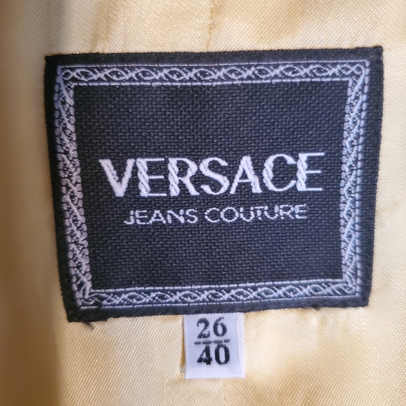 OUTSTANDING AUTHENTIC GIANNI VERSACE VINTAGE 3 PIE - Picture 1 of 5